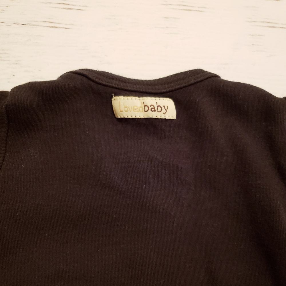 L'OVEDBABY | Neutral 3mo Baby Sleeper in Black - Picture 2 of 3